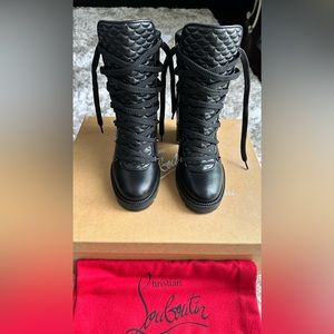 Christian Louboutin MAD Boots; Size 36